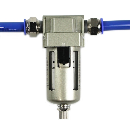 Primefit Air Line Filter With 1/2" Push To Connect Fittings PCF3802